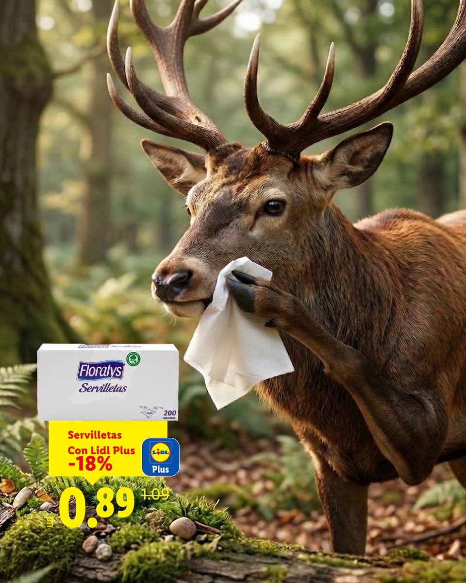 lidlespana's tweet photo. La ciervilleta 🦌

Suave con el morro, dura con las manchas. https://t.co/SK3gJwFbYR