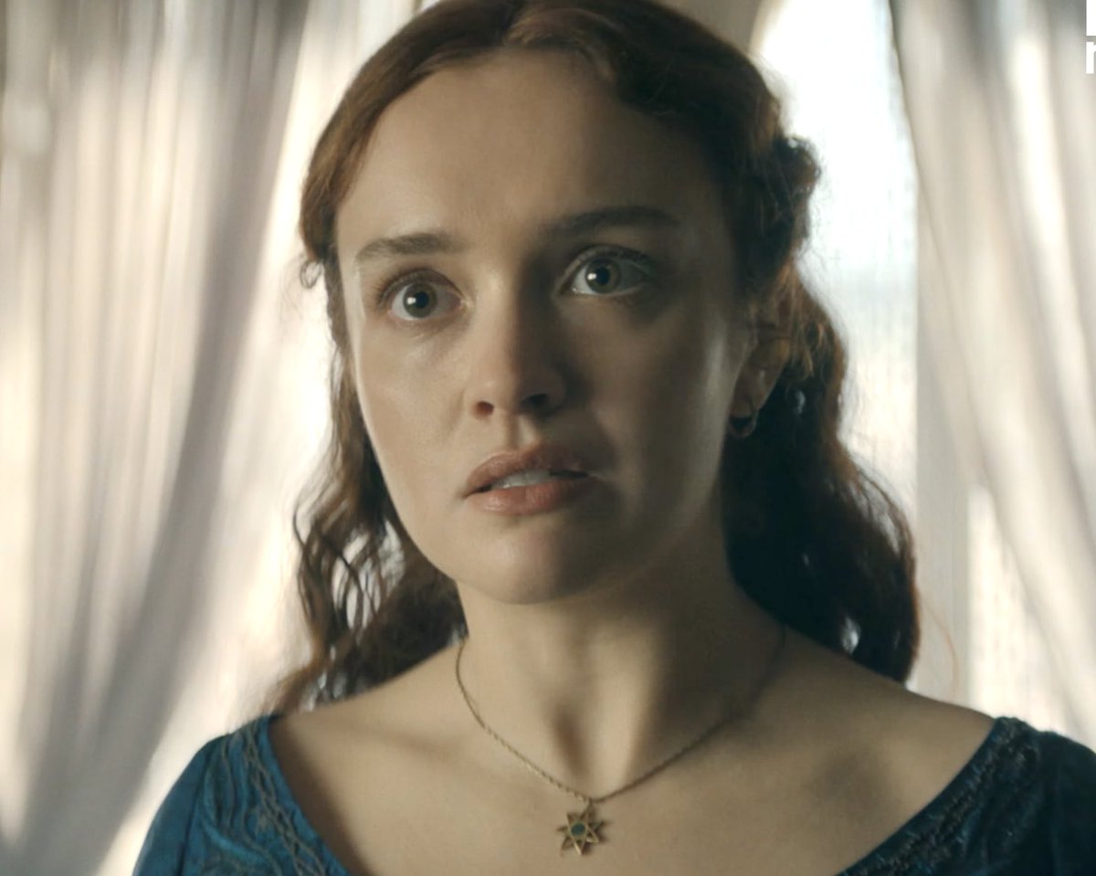 rhaenicentfiles's tweet photo. Emma explains that Rhaenyra still feels a “duty” toward Alicent, who remains “a strange custodian of Rhaenyra’s conscience.” They add, “I think Rhaenyra still privileges Alicent’s judgment, even when they are totally at odds with one another.” https://t.co/W7nJDLqLzQ