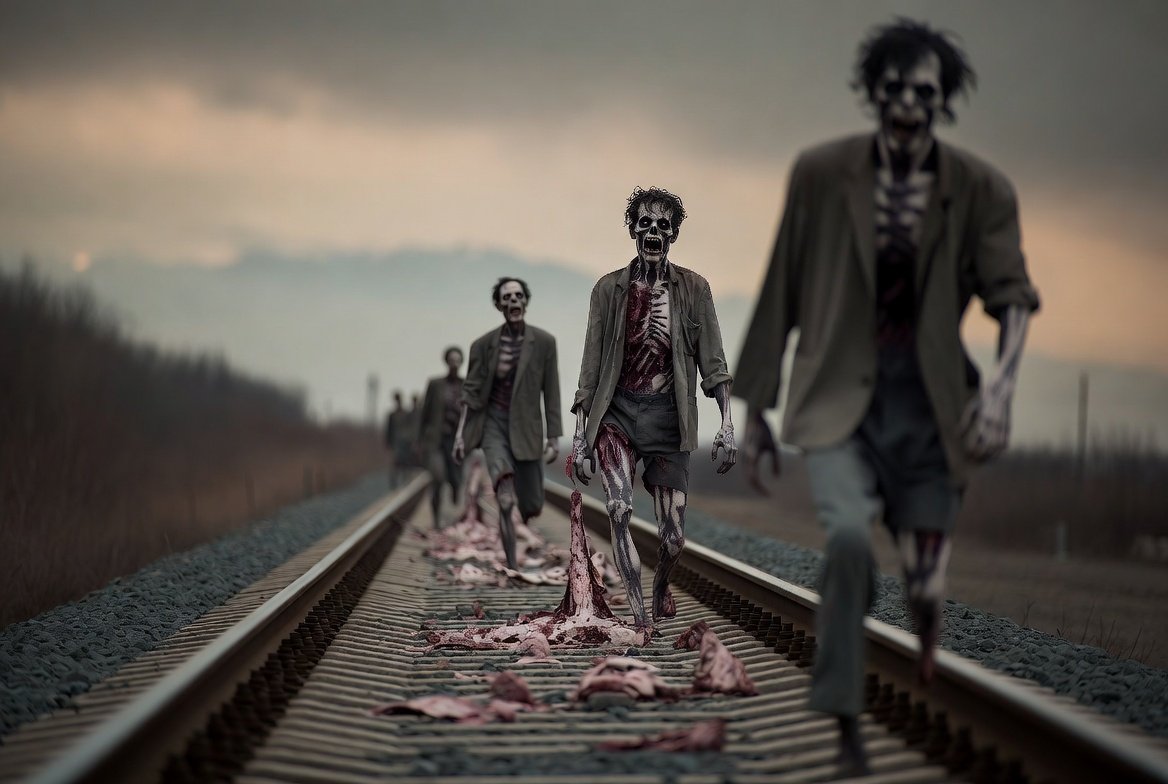 AfectRodalies's tweet photo. Nosaltres continuem amb la nostre línia de suport als usuaris per usuaris, sense sindicats, partits politics i lobis, que no ens porten en lloc i a la fi fan que el zombi continuï caminant https://t.co/TSr4l427Cc