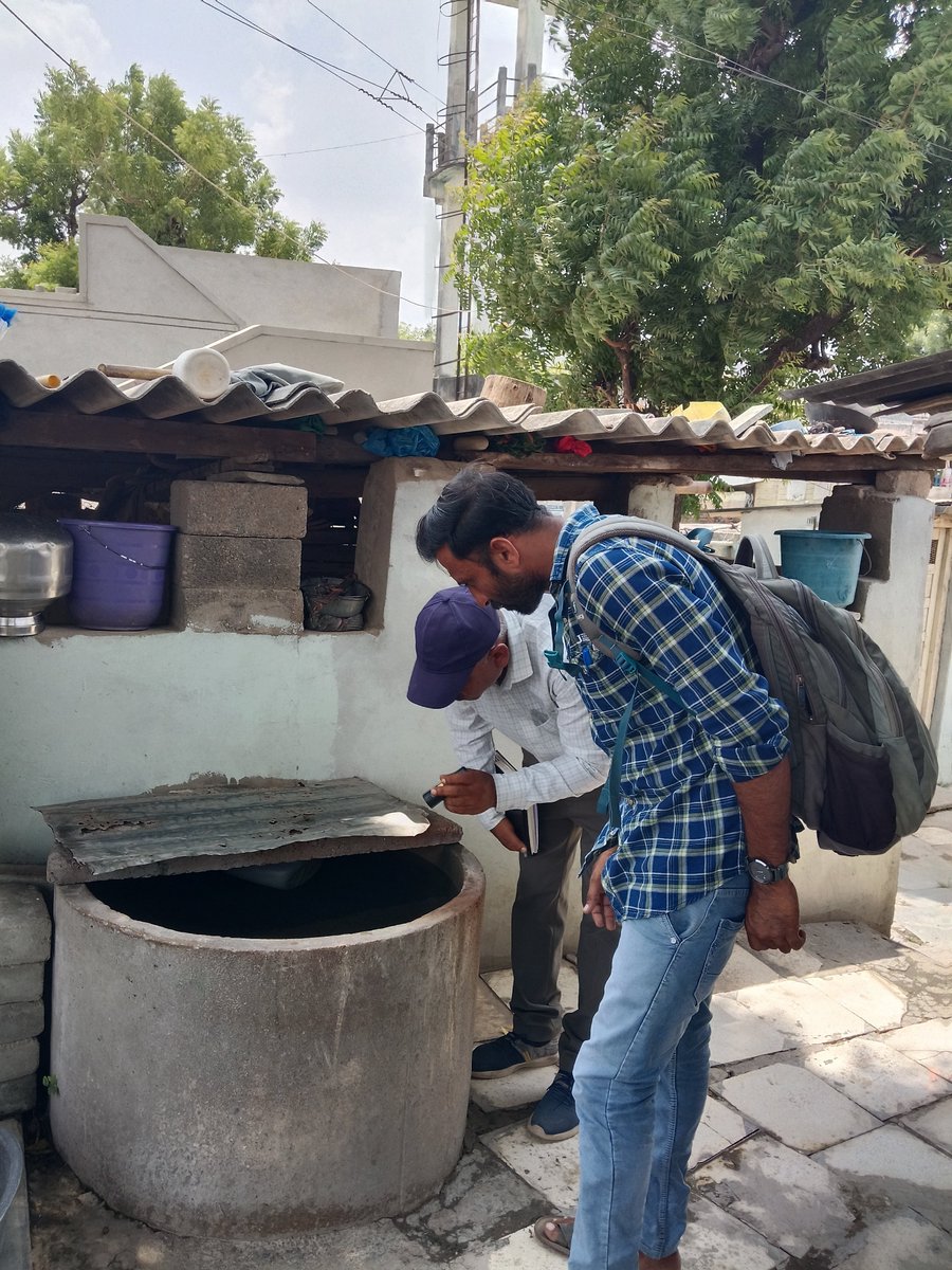 PhcJashwantgdh_'s tweet photo. આજ રોજ  જસવંતગઢ phc ના બોલુંદ્રા ગામ ની mphs દ્વારા વિઝિટ કરવામાં આવી ક્લોરીનેશન ક્રોસ ચેક, એન્ટી લાર્વા ક્રોસ ચેક, મેલેરીયા માસ અંતર્ગત IEC કરવામાં આવી. https://t.co/Zwn7gizUWm