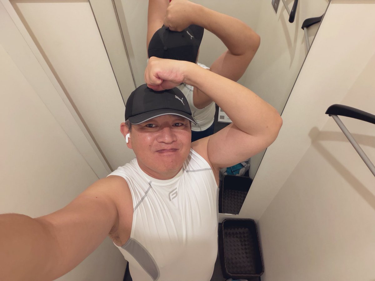 JiYuth's tweet photo. 今日は久々に仕事早く終えられたからジム活💪 https://t.co/kibETj0WQq