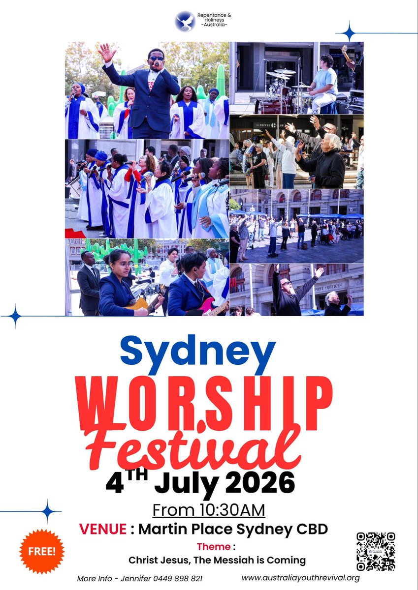 Ov_Nathan's tweet photo. Salvation Call
_______
Acts 4:12
__
Salvation is found in no one else, for there is no other name under heaven given to mankind by which we must be saved.”
#EpicSYDWorshipFest https://t.co/CXVlO9MfvW