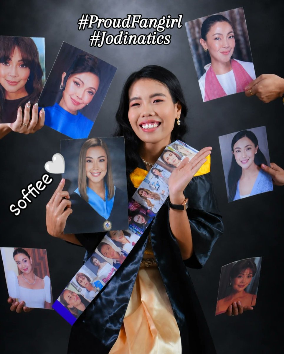 fangirl_soffiee's tweet photo. Forever Grateful, Thankful and Blessed✨

A fangirl's heart never forgets the person who inspired her to dream bigger and believe in herself.🤍🎓

Inspired by you, my dearest Ate @JodiStaMaria 🫶

PS. Bukas na po yung exciting part! 
#JodiStaMaria #Jodinatics https://t.co/8E2hN6pk9G