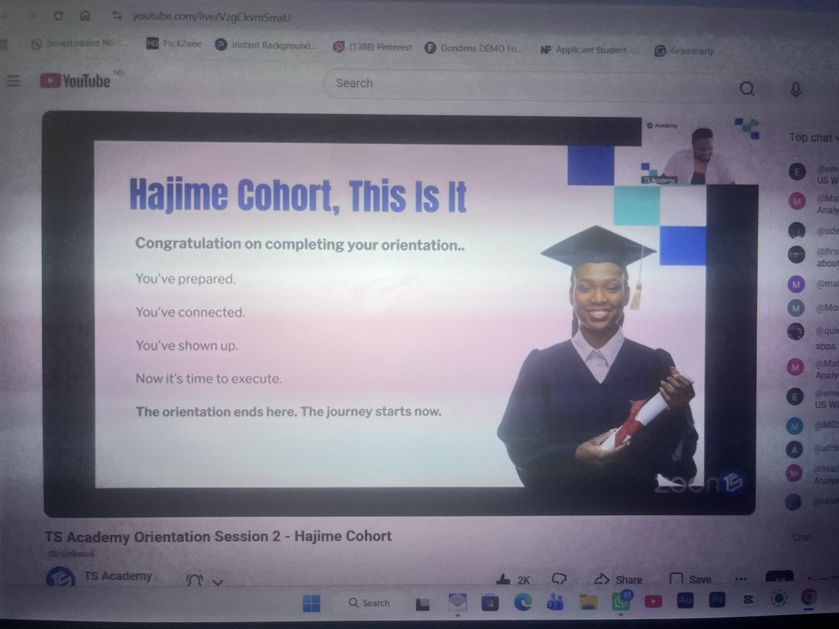 _More_Blessing_'s tweet photo. THIS IS DAY ONE
TS Academy 30days Learning Challenge officially starts today
Another Journey begin, Kindly journey with me as i grow in the world of Tech
I'm highly determined and focused This is just the beginning Hajime!
Here's to 30 days of learning, growth, and transformation https://t.co/SZ66Eaqb4Y