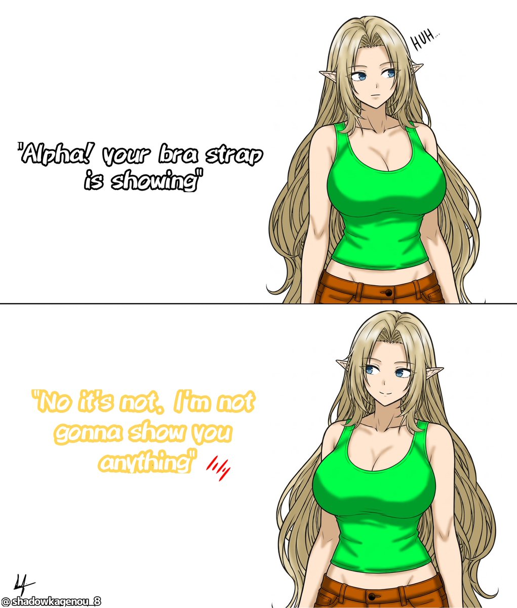shadowkagenou_8's tweet photo. She's not that easy 😭 

- Original Illustration ✌🏻✨ https://t.co/hEKSM7pXeZ