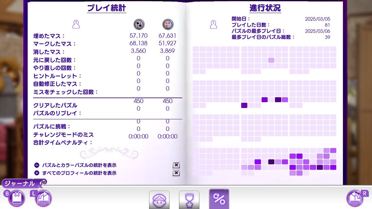 meisyu18's tweet photo. 【ピクセルクロス ルーンファクトリー】
モノクロ 474/474
カラー 478/478
進捗率 100.0%

ずっと放置していたカラー問題をフルコンプ

何度も言いますがモッサリした操作性が超最悪でストレスしかありませんでした😡💨

次作では余計な演出は一切要らないので操作性を大事にして欲しいです

#ピクロス https://t.co/YFHYYxzSK3
