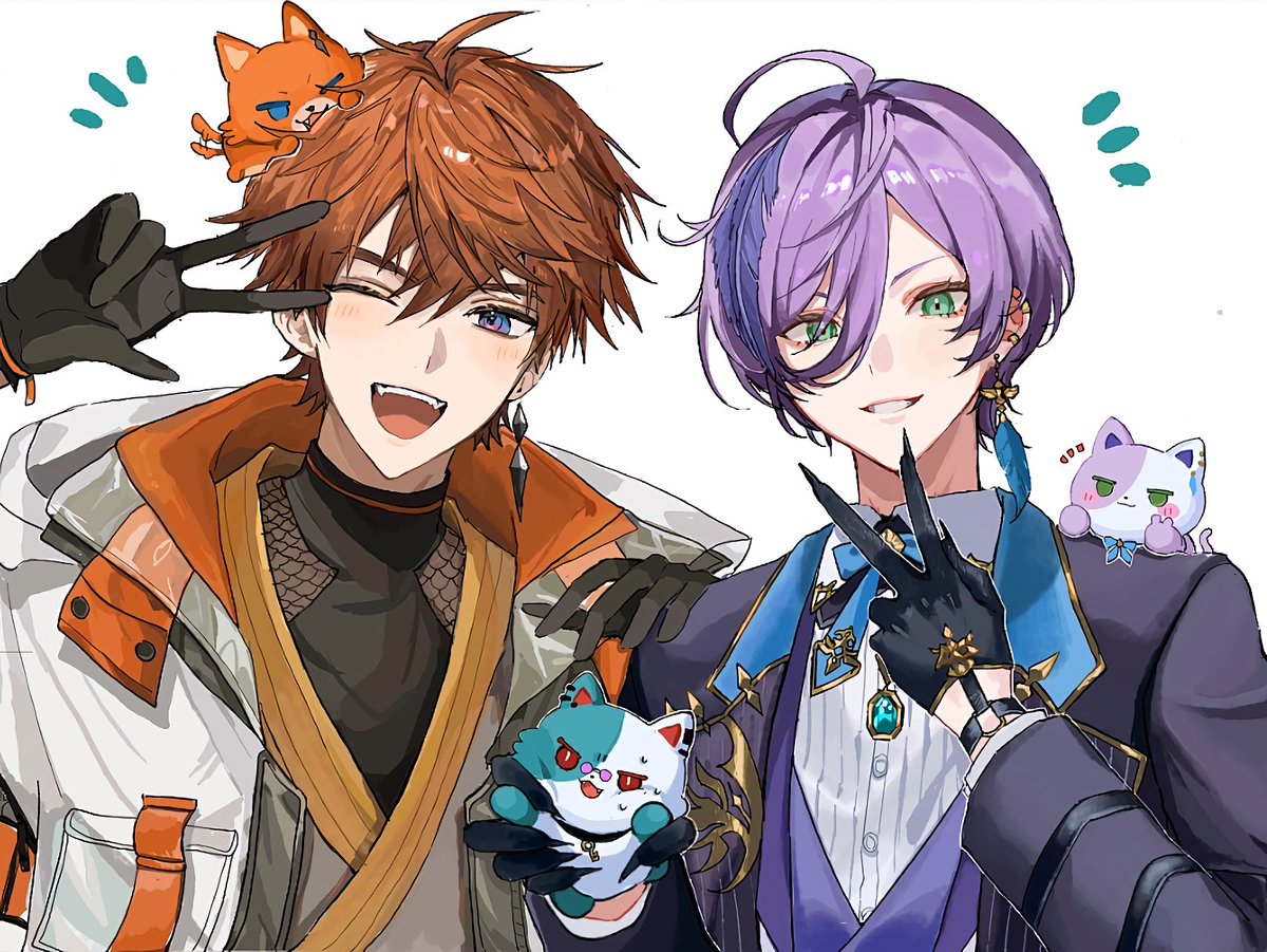 kamonohasii_'s tweet photo. さかきたみ絵チャ合作ありがとう〜🕺 https://t.co/JBgNBYAhkq