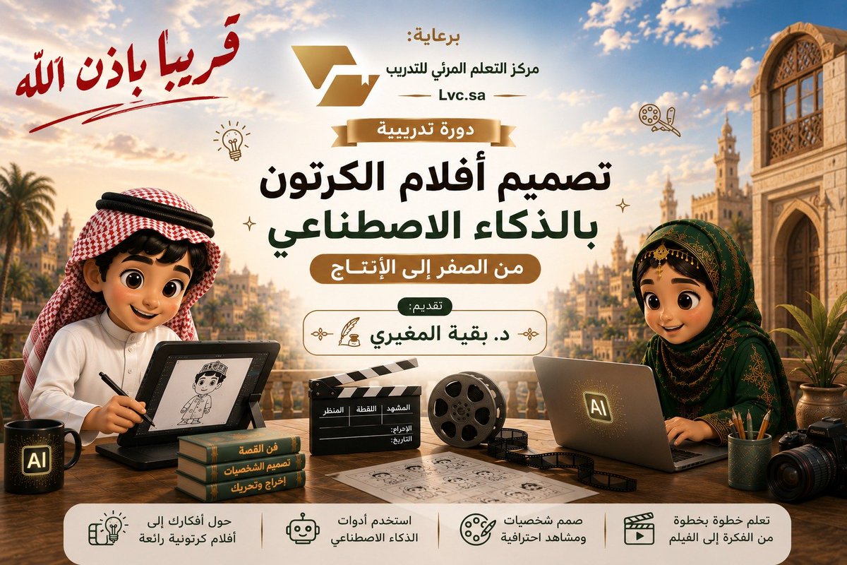 مركز التعلم المرئي للتدريب tweet media