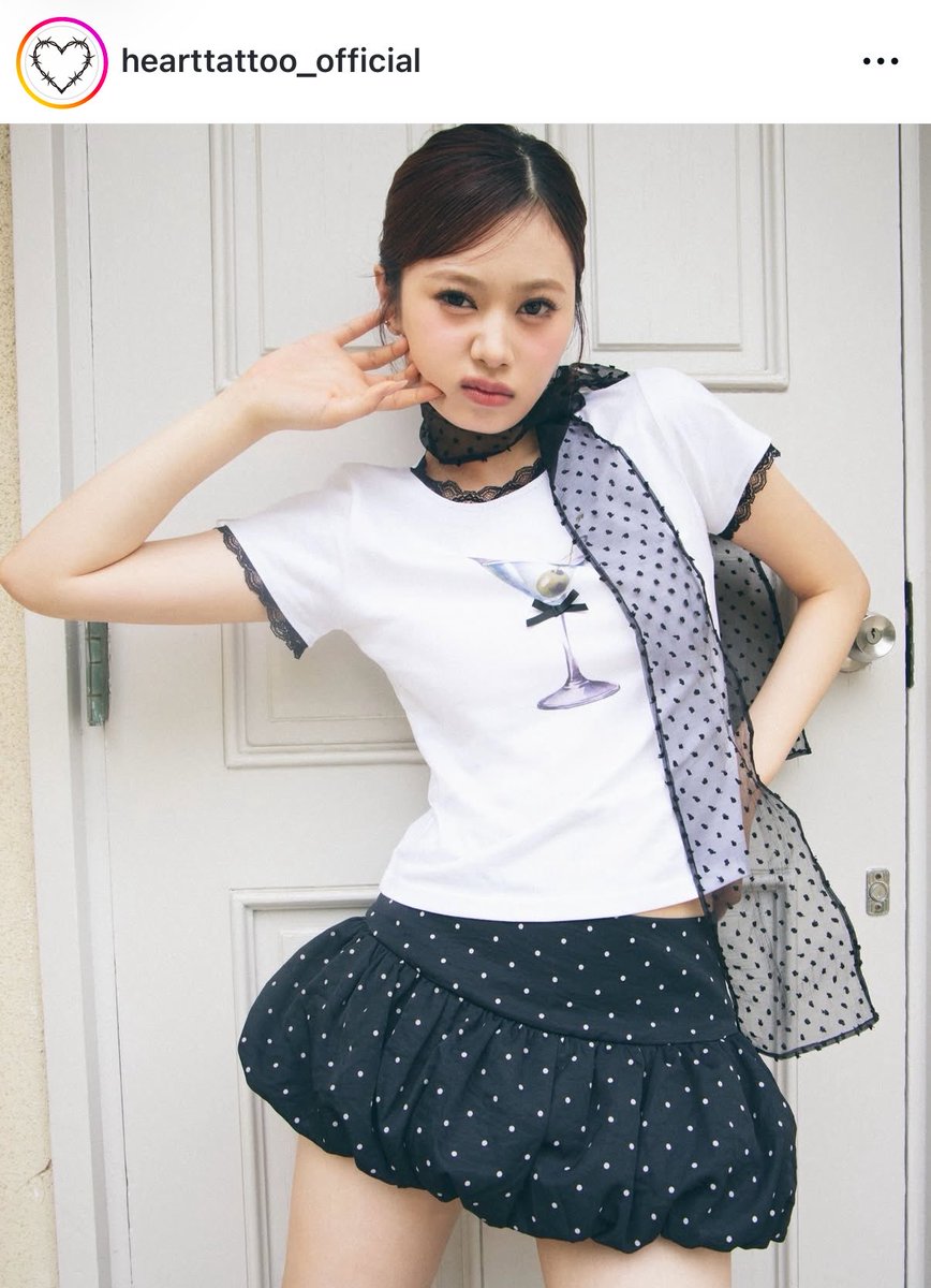 mmmrn_mrn's tweet photo. 瀬川陽菜乃 × HeartTattoo
ひなぽんが着る26SSアイテム可愛すぎませんか… https://t.co/pR2YOtORqQ
