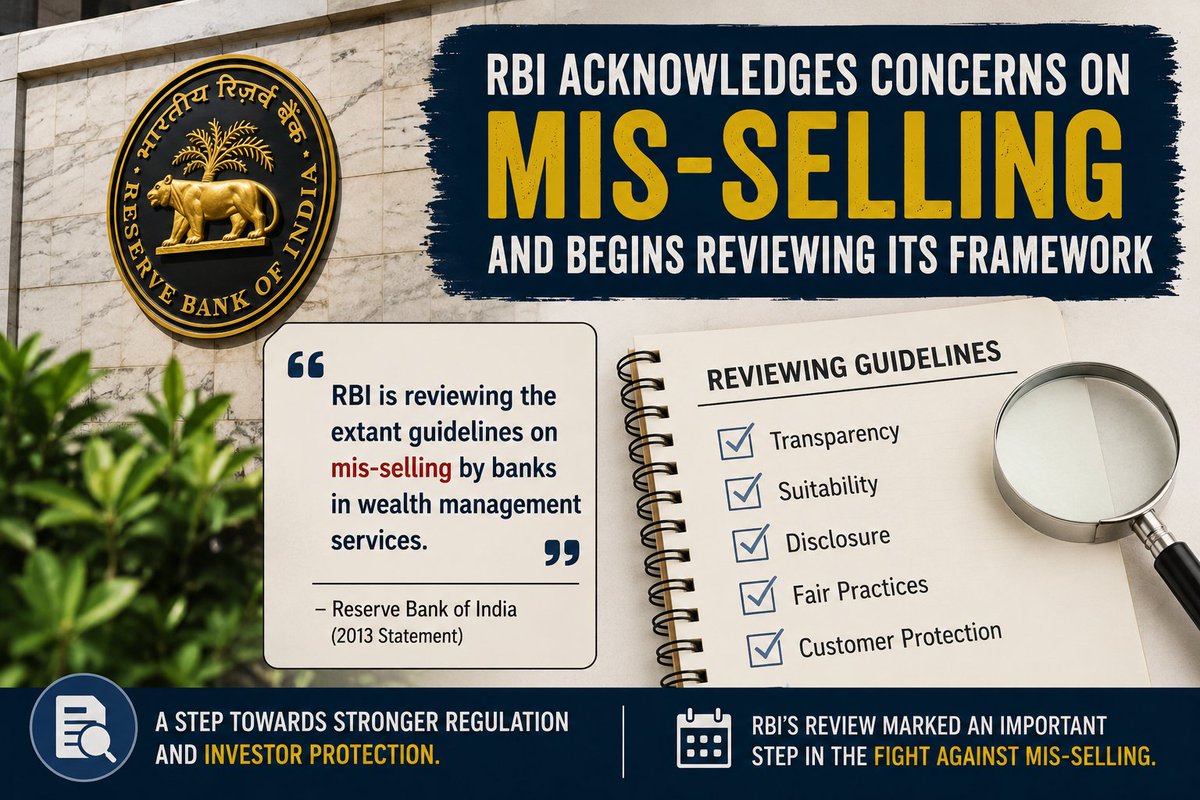 MoneylifeIndia's tweet photo. @suchetadalal @Moneylifers @yogtoday @MoneylifeF 6/ RBI subsequently acknowledged concerns around mis-selling and began reviewing its framework.

https://t.co/UjacVBOzAS

@suchetadalal @Moneylifers @yogtoday https://t.co/7JTJVD9rU8