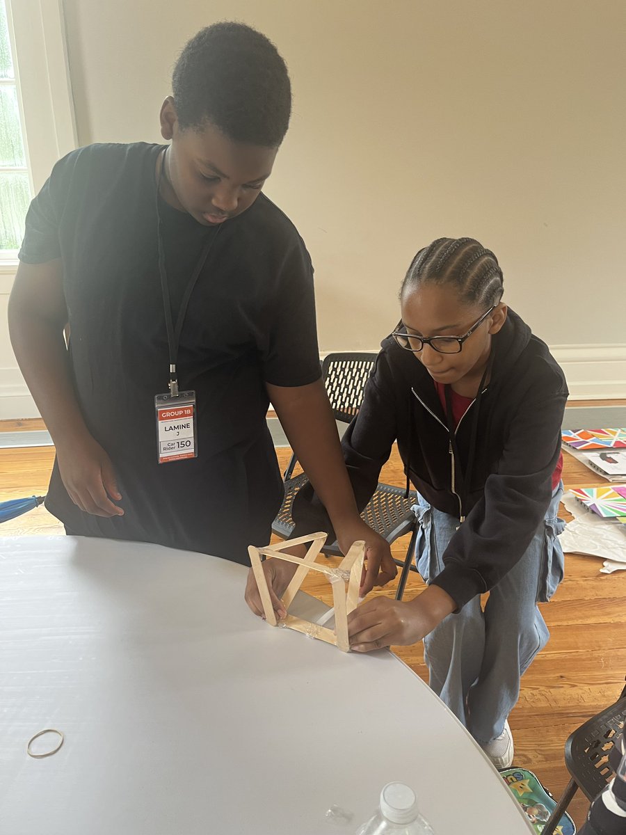 Onceuponadowdy's tweet photo. Newton County Stem Camp at Oxford College at Emory University Day 2! Catapult Challenge to help the geese to migrate to the South! Literacy Stem is “Lit”! @E3TechGirl @shebriej @Lori_McGovern @NewtonCoSchools https://t.co/oRWkCTtD3V