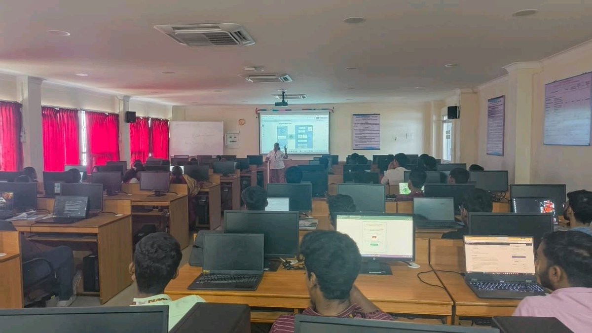 official_keccsd's tweet photo. 🎯 Empowering students with the skills required for successful careers, the Department of CSD, Kongu Engineering College, organized a one-week Placement Training Programme from 08–12 June 2026 for the 2023–27 batch students. 
#KonguEngineeringCollege #CSD https://t.co/8sE8BjQm4b