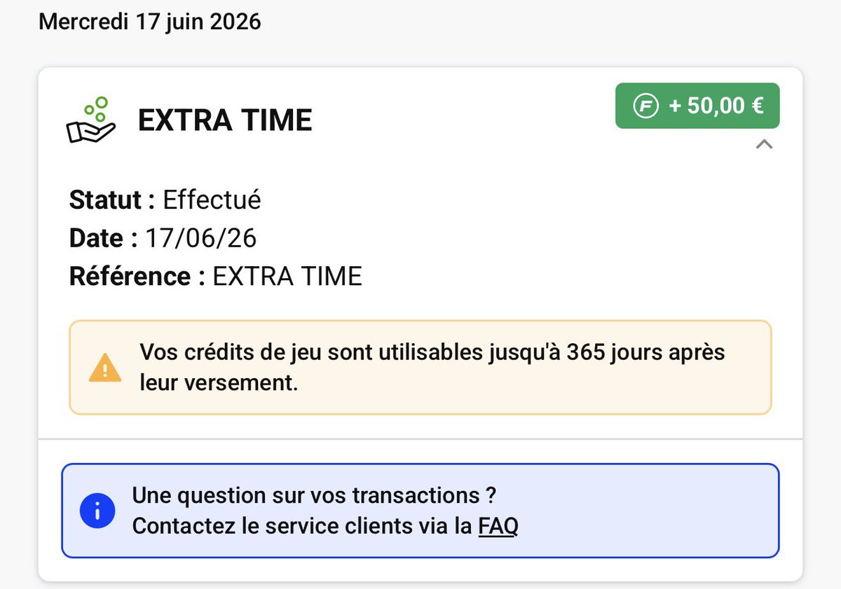 YoniHaz's tweet photo. @UnibetFrance Les gains nets sont censés être doublés mais je n'ai reçu que 50 euros ..? N'y a t'il pas un problème ? https://t.co/VHyNATz62K