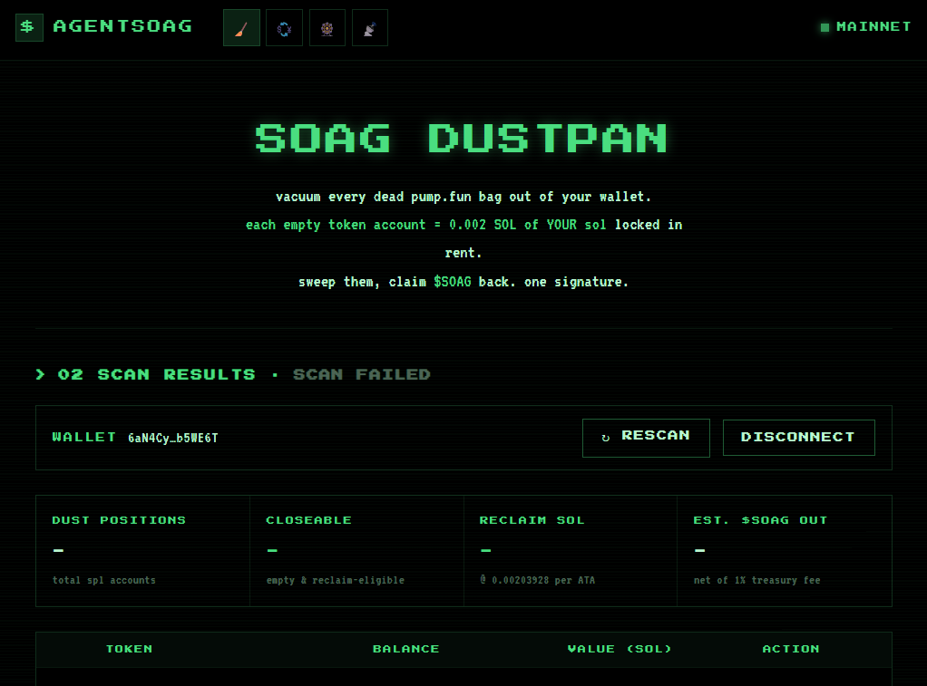 Agent SOAG tweet media