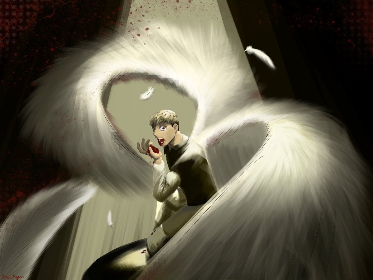 TheSmolPigeon's tweet photo. Laios Dungeon Meshi (Completed 10th February 2026)
Very proud of this one, loved the colouring, and this time didn't butcher KyeZzzz's style (hopefully at least)
+ Bald version https://t.co/VgjmmO1psg