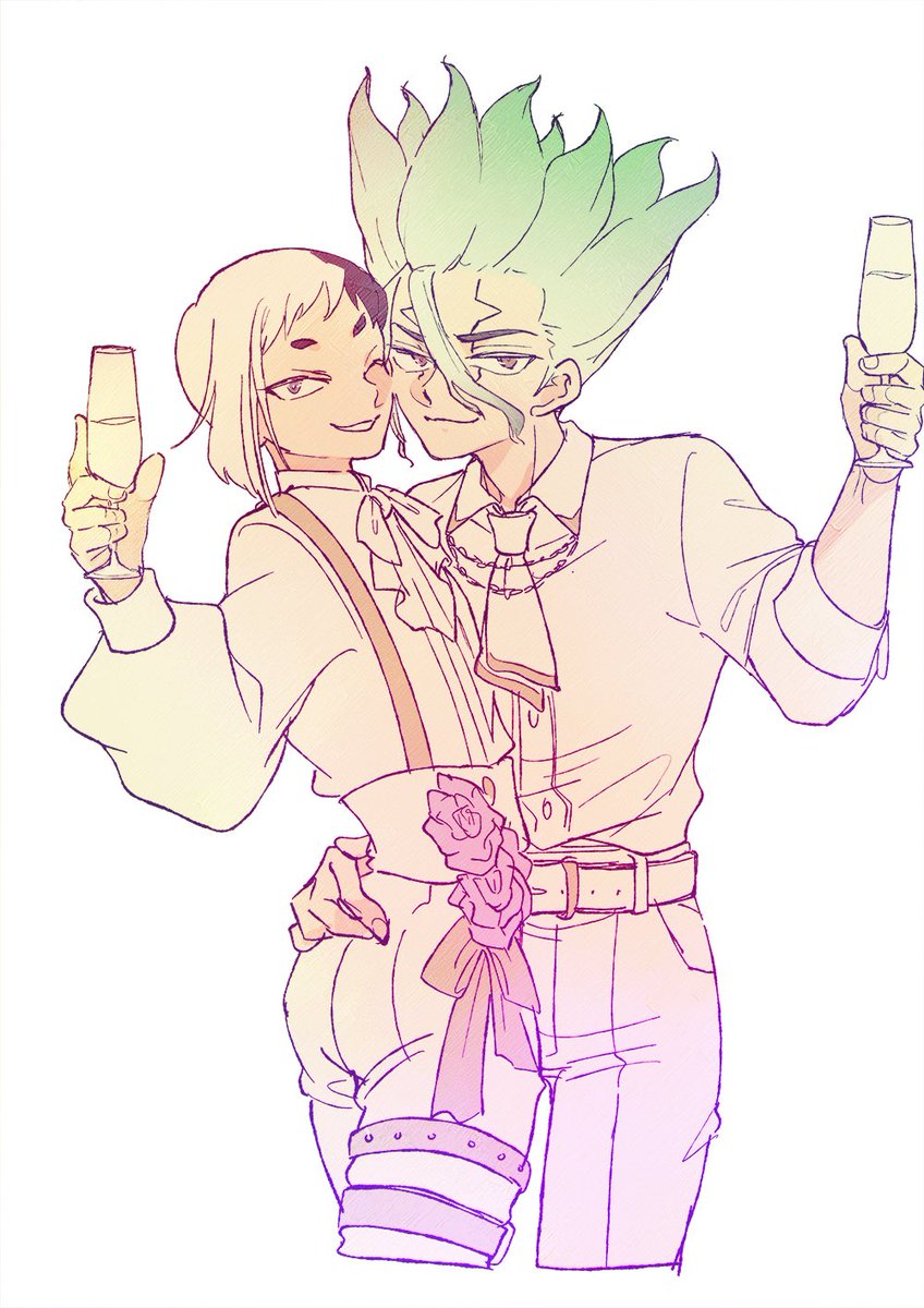 sngn_14's tweet photo. 千ゲ結婚おめ🥂  ̖́- https://t.co/iTHDCXIOAS
