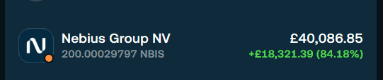 CScapital7's tweet photo. @StockSavvyShay yet another great move, NBIS to 1T https://t.co/0GAejZGIaw