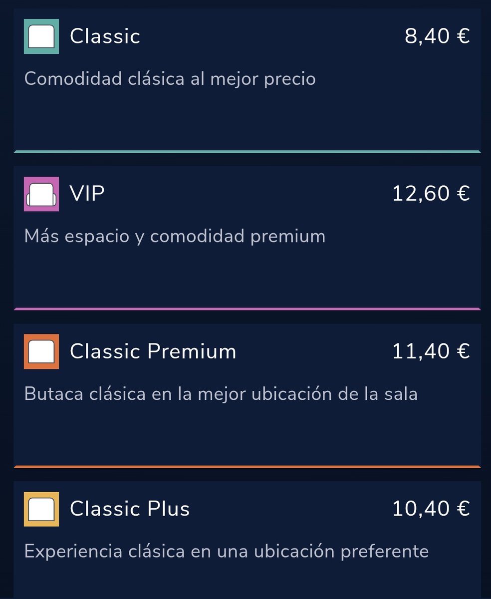 Nona_RC's tweet photo. @XHanzawa Uy, aquí es que esos precios no se manejan, jaja. Aquí una sesión de tarde de sábado sin ser cine LUXE ya te cobran 14€ (entre diario algo menos, pero vaya, no mucha diferencia)... Una burrada. Todo lo que baje a 8-10€ se "agradece" (muy entrecomillado). https://t.co/oy4GUMwpum