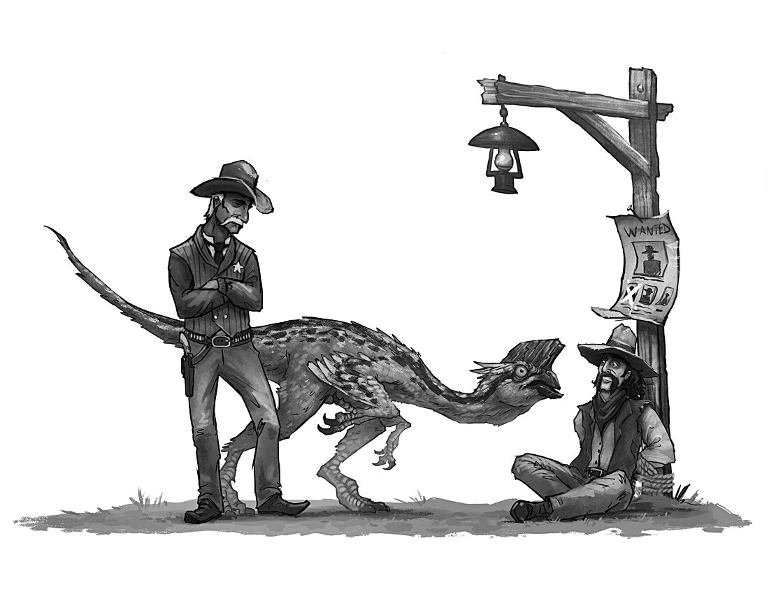 DangervilleTeam's tweet photo. Dinosaurs Of The Wild West is inspired by Shaun Keenan’s artwork, and if these visuals are anything to go by, this movie is going to be INSANE! 🦖🍿🎥
#DinosaursOfTheWildWest #PrimitiveWar #DinoWestern #Kickstarter https://t.co/7SVedIOAIw