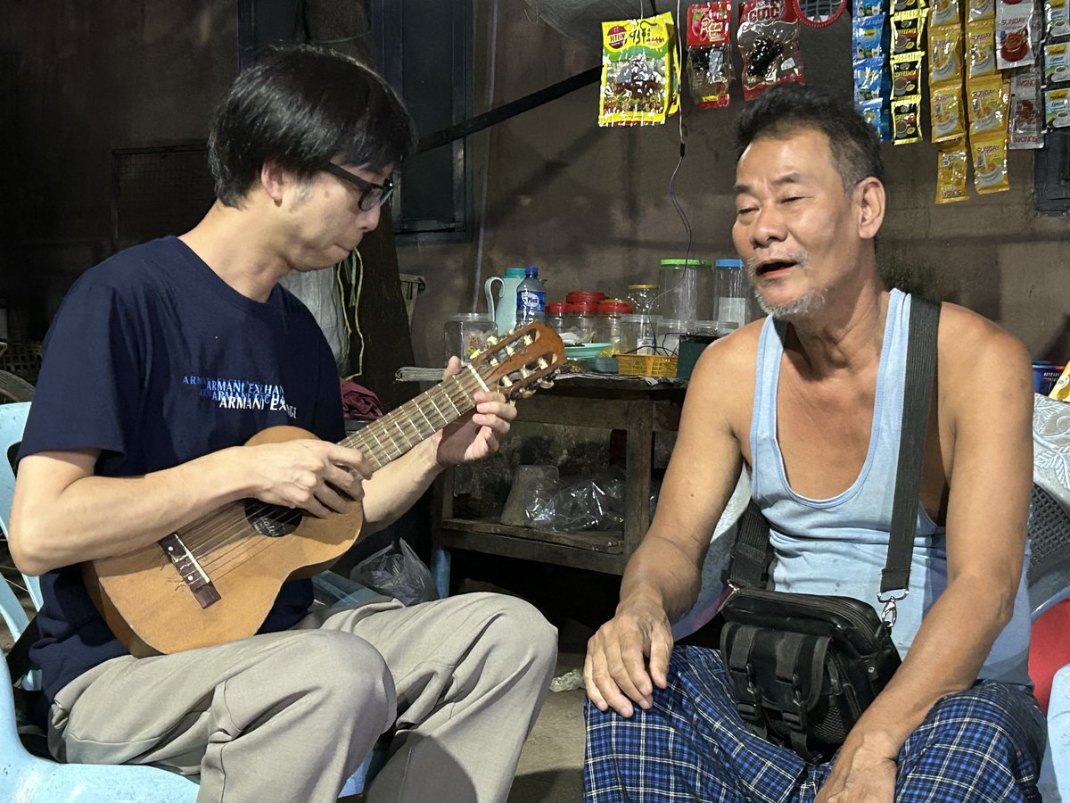 MurakamiKyoju's tweet photo. 村上のトークイベント「ミャンマー音楽の謎めいた世界へ2026全国ツアー」、7月は青森と九州沖縄を駆け回ります。是非お越しください。以下、ツリー形式で各公演の詳細をご案内。 https://t.co/U54dCp1DAw