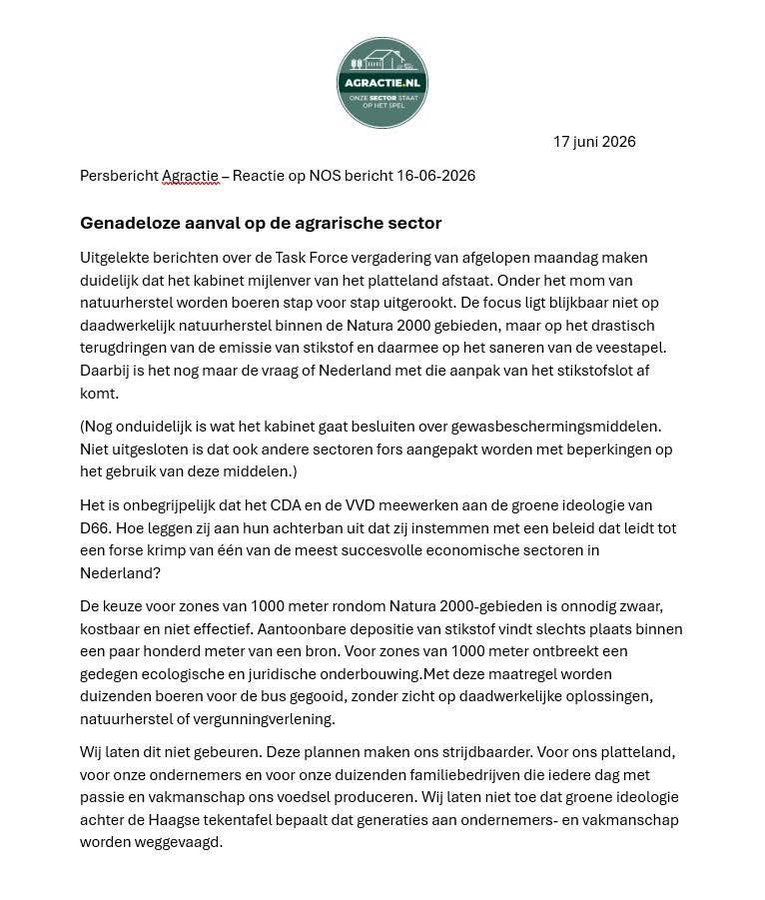 wester16575's tweet photo. DEN HAAG HEEFT NIETS MET BOEREN. https://t.co/RYDz3wNrHB