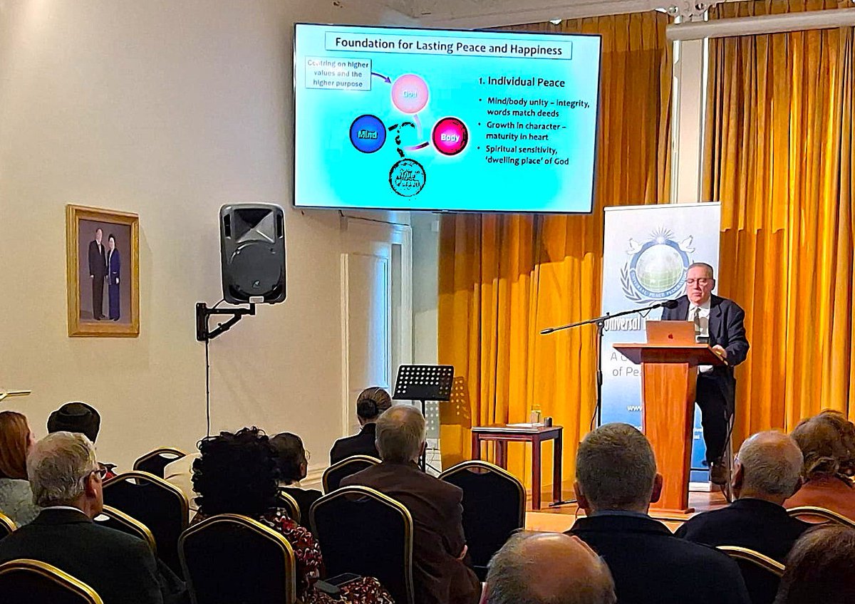 ukUPF's tweet photo. If we want a world of peace, we need more than reaction to crises. We need a coherent vision of human dignity, cooperation, and shared responsibility.

Read the Universal Peace Federation UK vision of peace:
https://t.co/ckXodp3cRC
#UPF #peacebuilding #vision https://t.co/pgduOKZMvf