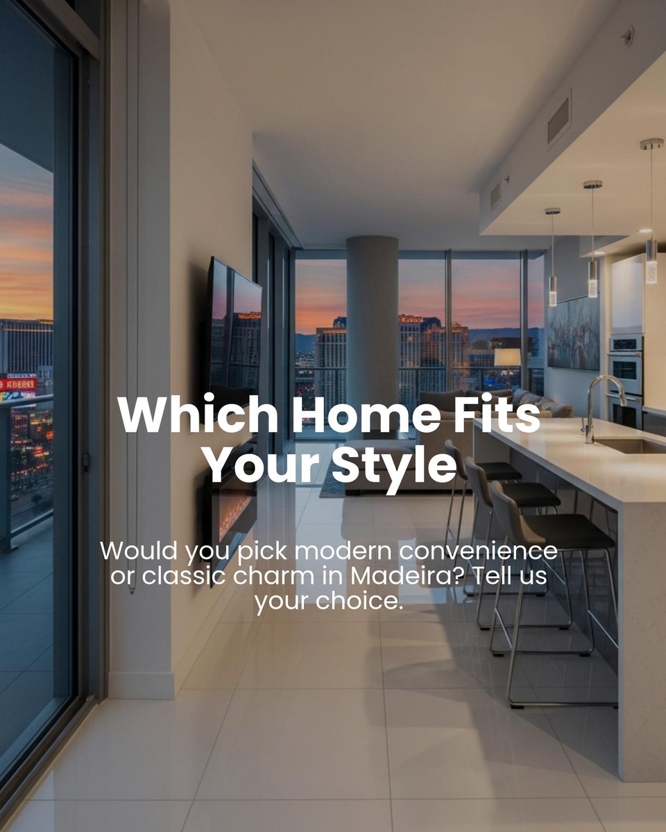 NobregaRealty's tweet photo. Modern apartments in Funchal attract buyers chasing convenience, while traditional quintas and villas hold timeless appeal for those craving space and character. Which style would you choose in Madeira? https://t.co/o6cIgiy93e