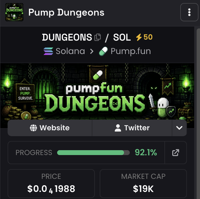 PumpDungeons tweet media