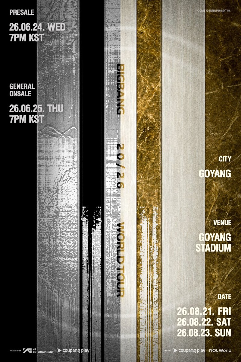 buntt_tick's tweet photo. เปิดรับงาน ❤️‍🔥BIGBANG 2026 WORLD TOUR IN GOYANG❤️‍🔥

❤️ กดงานแบบ 1:1
❤️ กดได้ค่อยจ่ายนะคะ
❤️ ใช้บัตรลูกค้าในการชำระค่าบัตร
❤️ ใข้ยูสลูกค้าในการกด
❤️ ทีมมีประสบการ์ณในการกด

#BIGBANG_IS_BACK
#WORLD_TOUR_IN_GOYANG https://t.co/I27bqcWnt4