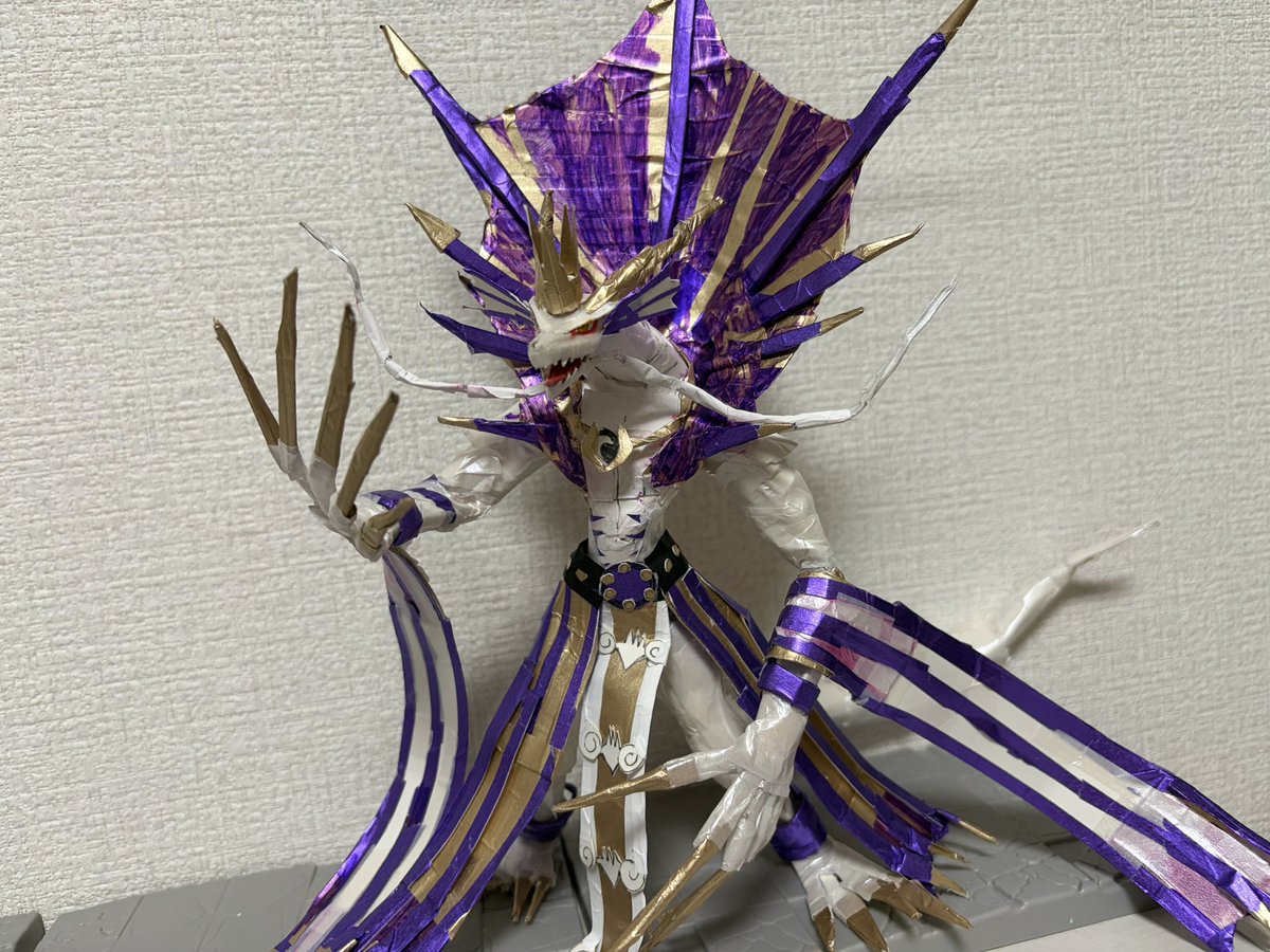 立体感を更に出してみた！ #papercraft #オレカバトル2