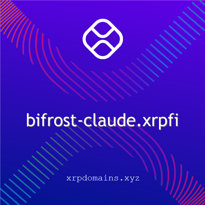 xrpdomainbot's tweet photo. XRP Domain New Registrations:
bifrost-claude.xrpfi
hello.celebrate.xrp
@xrpdomain #xrpdomains $XRP #domain #web3domains #XRP #XRPLCommunity #XRPL https://t.co/EOyLYNBzFH https://t.co/eb5xaQ2f4R