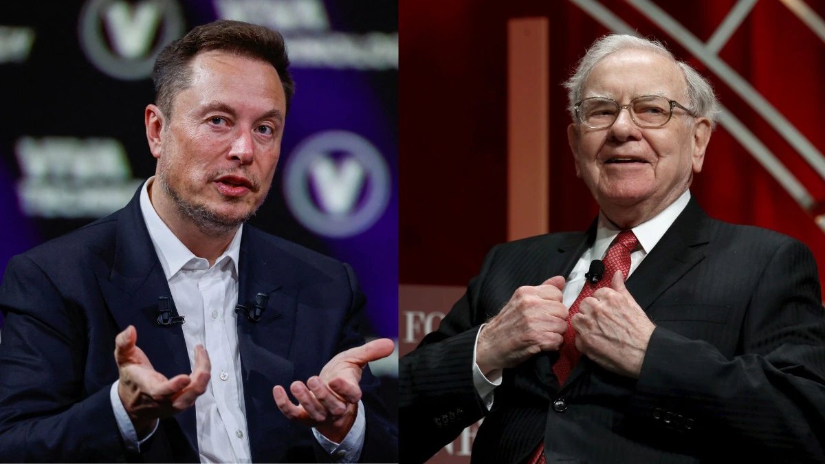 ProfitableMan1's tweet photo. Warren Buffett is nearly 300 times richer than Elon Musk.

At least, he is when you look at cold, hard liquid cash. https://t.co/0XtF4AzgnM