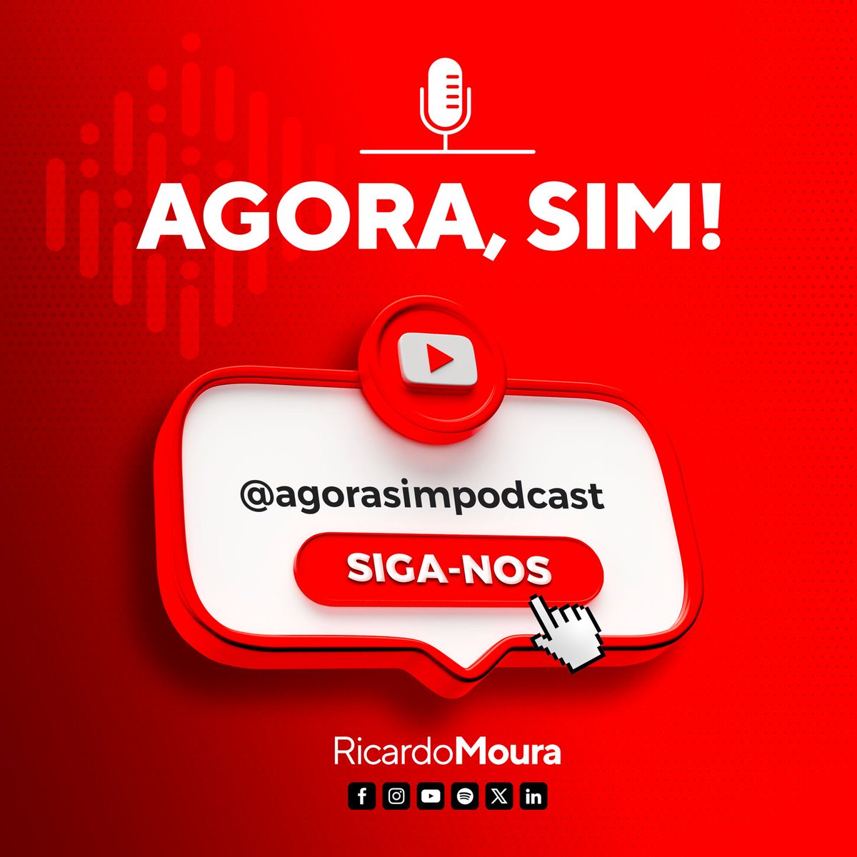 agorasimpodcast's tweet photo. Entre as várias plataformas digitais onde pode ser encontrado o podcast 'Agora, Sim!', o canal Youtube oferece as entrevistas completas que são realizadas no estúdio instalado na Escola Profissional de Braga. 
Contamos consigo!
#agorasimpodcast
#EPB
#revistaSIM https://t.co/aCC6YdC7Bs