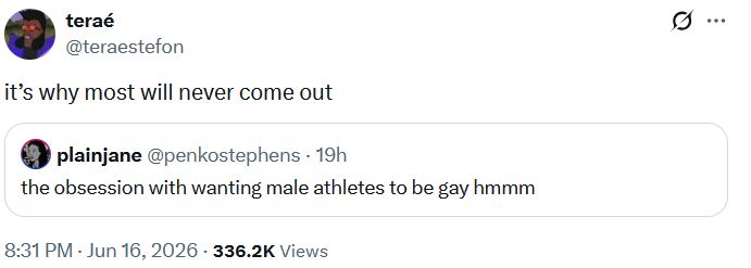 martewin's tweet photo. there was a german referee who came out a while ago that was assaulted multiple times but surely they're not coming out because of twitter. not bc the football world is an extremely homophobic environment https://t.co/ghWUihGxBi