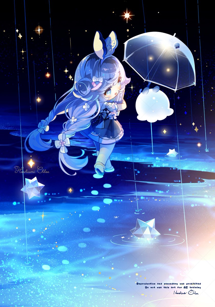 SoranoMizuPoka's tweet photo. こちらのイラストを特集に掲載いただきました！ありがとうございます☔楽しめる梅雨になりますように！ https://t.co/xMEBP2Mao7