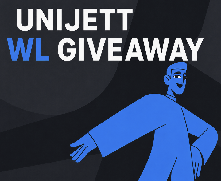 NorbertF76's tweet photo. Unijett WL giveaway 🔥

1111 Unijetts. Free mint. No roadmap. No promises.

🎁 Win 2 GTD + 2 FCFS Spots!

Requirements:

✅ Follow:
@Unijett
@NorbertF76
✅ Like, Repost &amp; Drop your EVM wallet address below
⏰ Ends in 24 Hours

Good luck! ✈️🔥

#NFT #ETH #FreeMint #Unijett #Web3 https://t.co/BUJbSR3CMI