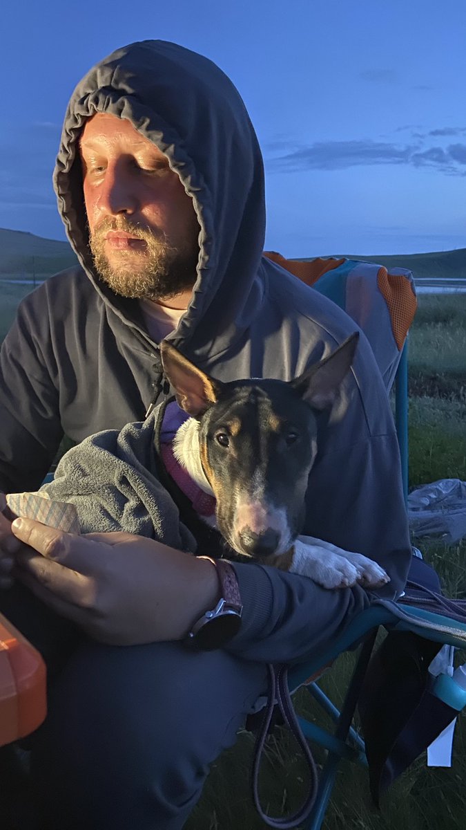 Niktta's tweet photo. У Руны случился первый кемпинг 🏕️ 🥲 https://t.co/DDGO8CVpci