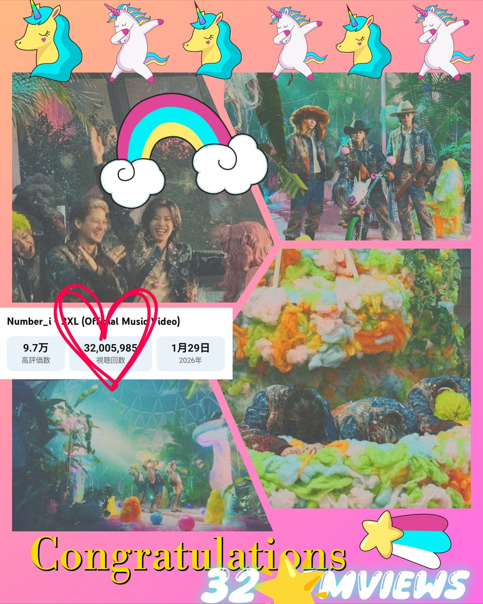hakumaitobaiku's tweet photo. #Ni_3XL_32Mviews #Ni_3XL #Number_i
💗3XL 🦄3200万回再生おめでとう🌈

3人の天才は各々天賦の才が
違うけれど🙌紫耀くんは
以前岸くんも言っていた様に
間違いなく【発想の天才】だね❤️

理解し拡げてカタチにしてくれるパートナー🩵💜と共に輝く世界線があって良かったね🥹https://t.co/DKC4uWfeoB https://t.co/RT2yshmHDx
