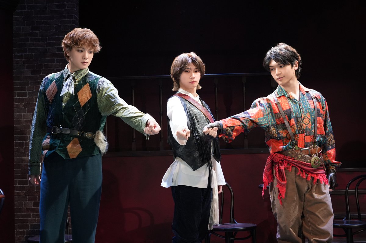 ikemenzukan_pr's tweet photo. ・････━━━━━━━━････・
           開幕リリース⚔️
・････━━━━━━━━････・

本日開幕🎊
#WBB vol.27 #トラベルモード
舞台写真とキャストコメント到着！
https://t.co/uzrqODuFVU

#岩崎悠雅 #塩田一期 #広井雄士 https://t.co/1WxkEubuYe