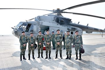 N_First_01's tweet photo. "What is a lifetime adventure for you is a daily routine for us." - BSF 

#VoiceofTyagiCommunity
#HOKNewHero
#DevaraRising https://t.co/qZnNE3gjYy