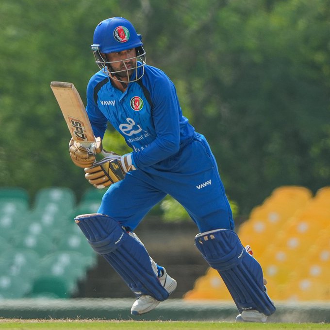 Baheer Shah Mahboob steps up for AFG-A and brings up a fine half-century against IND-A. 👏  A clinical effort to get to his 14th half-century in List A Cricket. 👍