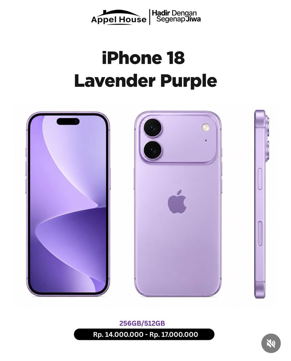 milkkteaice's tweet photo. warna iPhone 18 cakep-cakep banget plssssss😭
gemes kaya candy💖 https://t.co/5gnixD0yFk