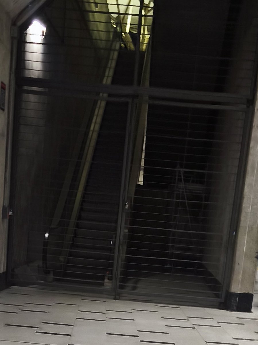 Osmerreyes's tweet photo. Tío metro la estación Libertadores la escalera mecánica de acceso a los andenes de las micros (subida) solo funciona 1 semana al mes, será q pueden buscar a unos técnicos que realmente sean buenos o es q la plata no alcanza para dejarla buena?
@metrodesantiago https://t.co/BAk1XLvAuc