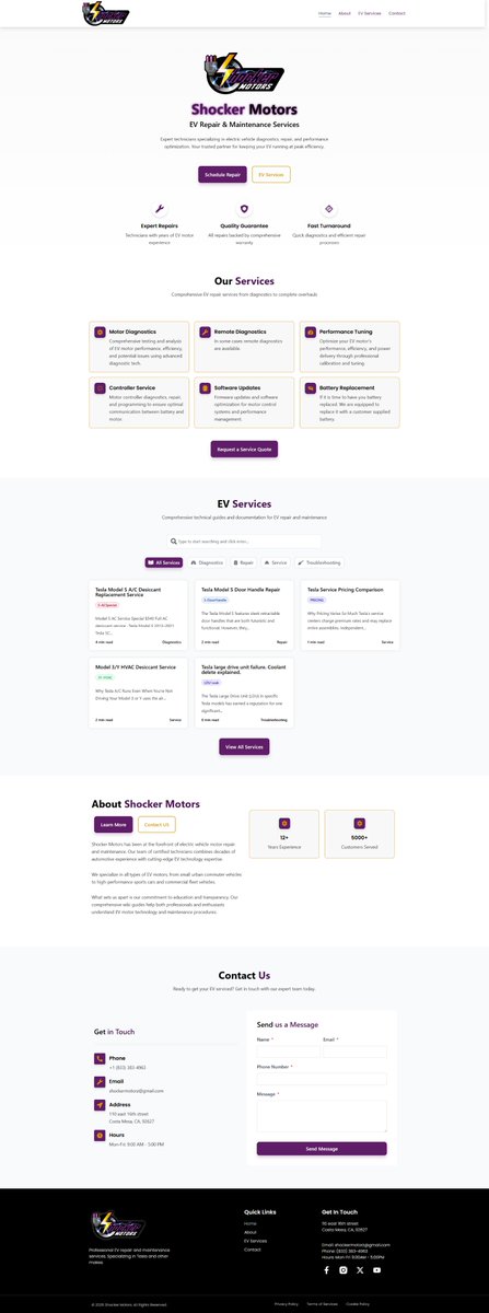 brandbees789's tweet photo. 🏍️ Case Study: Shocker Motors
https://t.co/9PiaN9q8Zr

We designed and developed a website focused on:
✅ Modern UI/UX
✅ Clean Navigation
✅ Structured Layout

A great website builds trust before the first conversation.

#WebDesign #WordPress #UXDesign #UIUX #DigitalMarketing https://t.co/kP75eX0qfM