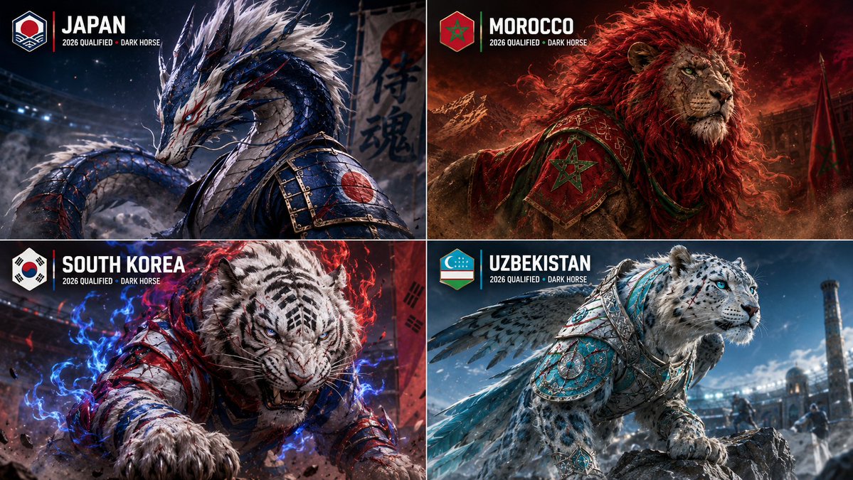 World Cup Dark Horse Teams Visualization