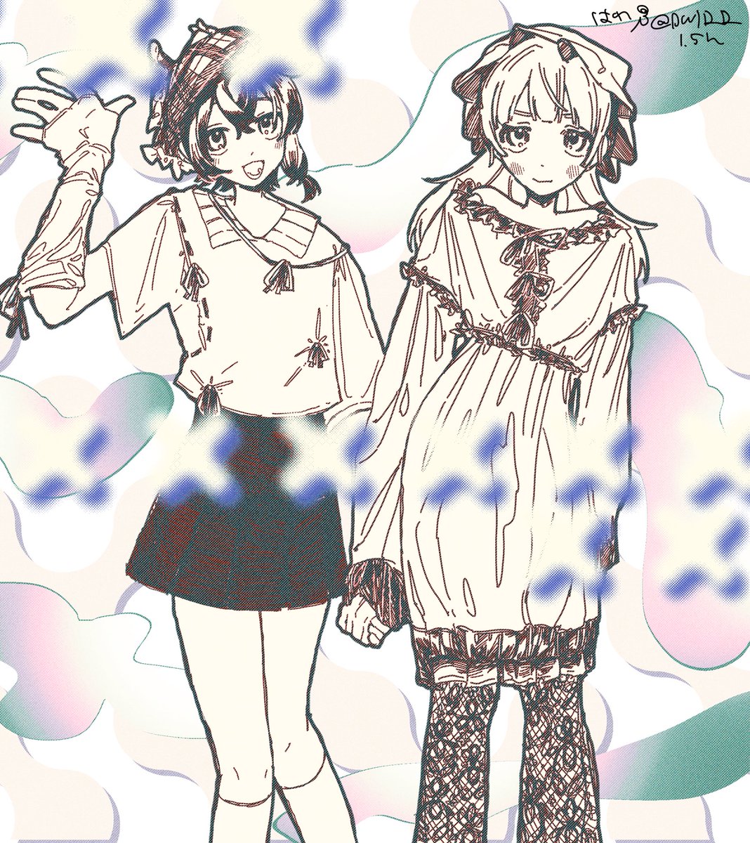 DWID_D_'s tweet photo. 秘封倶楽部 https://t.co/xVBDHHTF2y