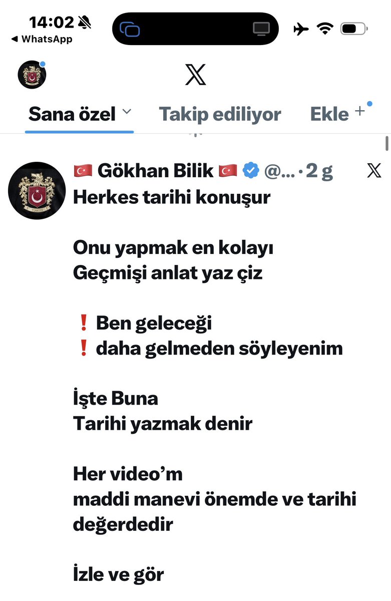 gokhanbilik1's tweet photo. Dile kolay 2 ayda  2 kere TAVAN ❗️#odas 

Önce 7.52 TL geçen ay 
Şimdi 8.63 TL bugün 

Borsa ‘da 1 Milyar lot işlem gören hisse var 

Sana kişisel olarak zor gelebilir  böyle bir hisseyi tavanlamak 

Ama 

Bireysel Yatırımcı ❗️
Hele bilgili sağduyu ve bilinçlenmiş olanı ❗️

Bak işte o en büyük Güçtür 

O zaten benim yanında 
Çünkü ben onun yanındayım ❗️

Gökhan Bilik @HisseChat 

#bist100 #hissechat
