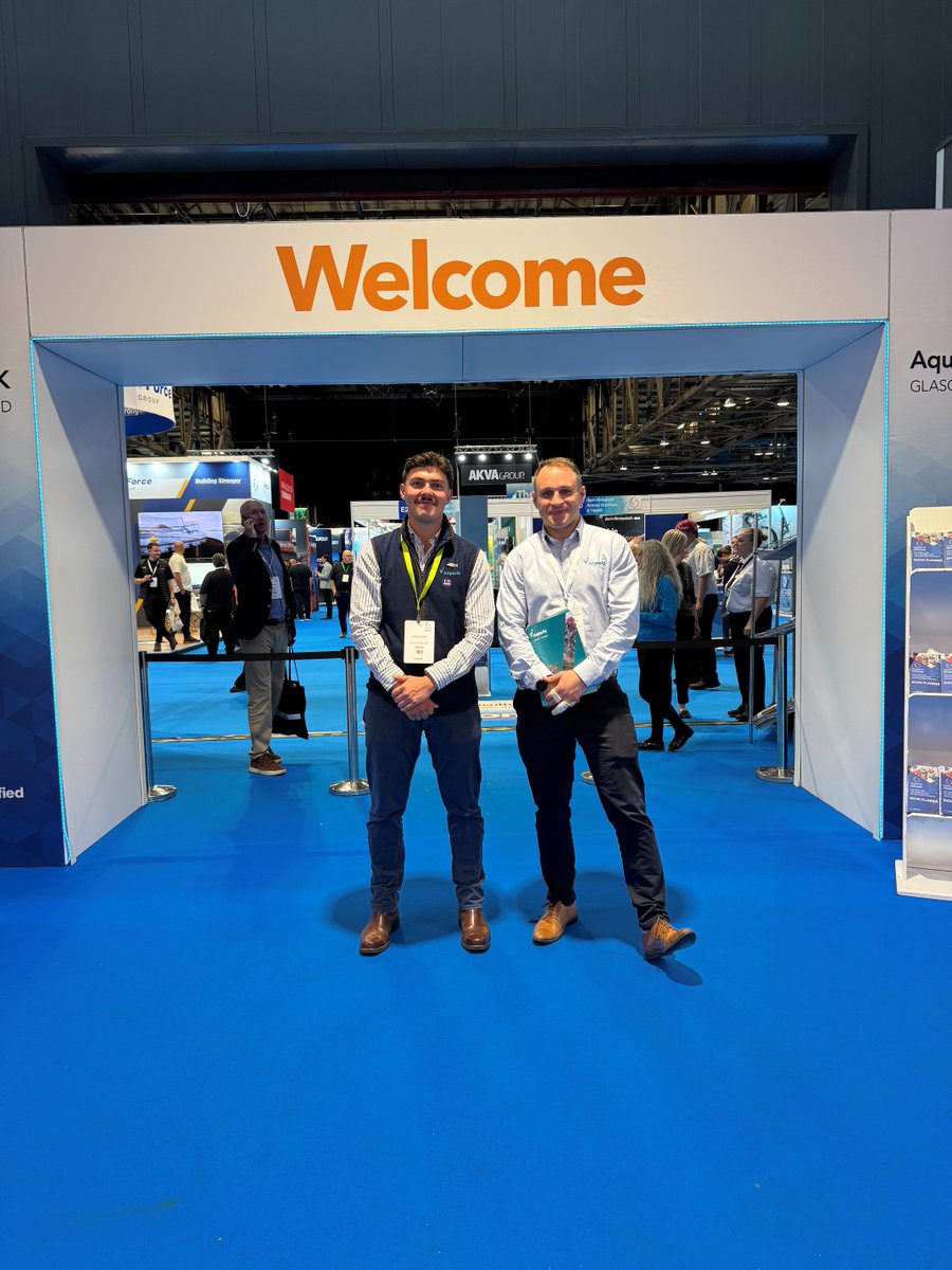 anparioplc's tweet photo. Our Aqua team, Lawrence Brown and Gerred Fuchs, are currently attending Aquaculture UK 2026 in Glasgow👩‍🔬

If you are attending, we’d love to connect. Feel free to stop by for a chat about all things fish and shrimp, and our innovative range of feed additives.

#AquacultureUk https://t.co/eUZMfMQYEp