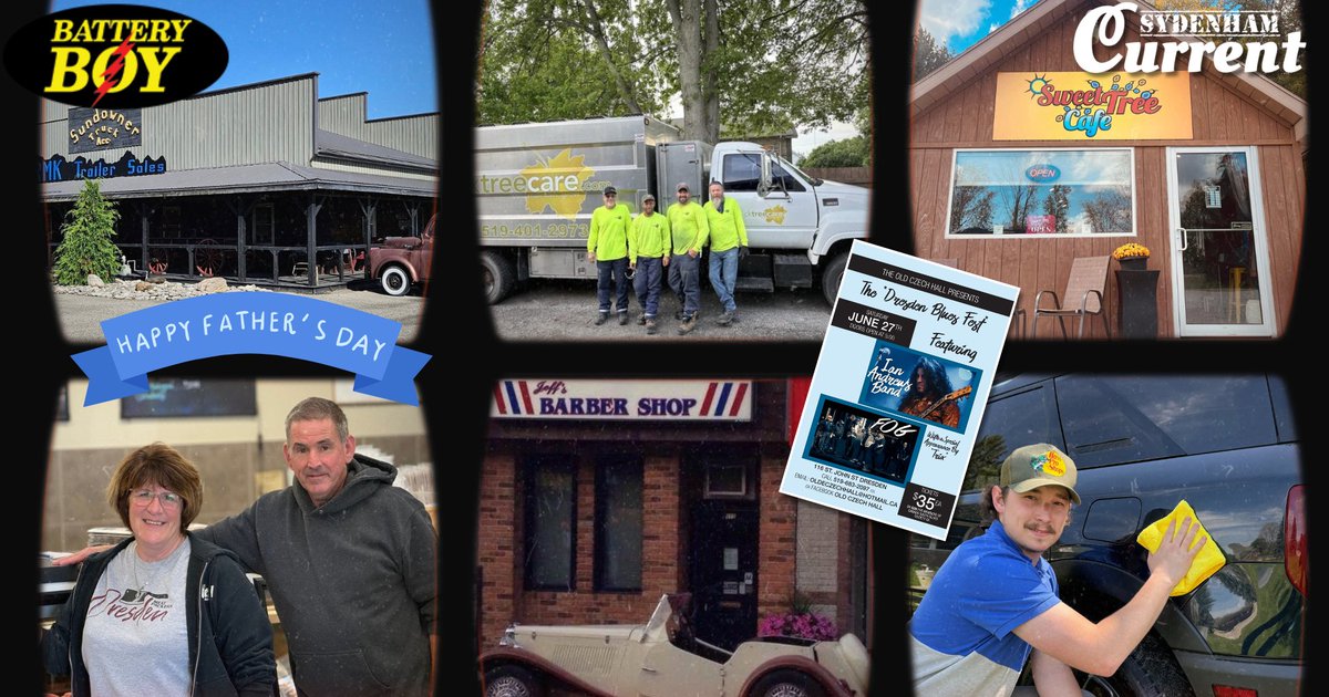 SydenhamCurrent's tweet photo. WOW! Win a ‘Father’s Day Prize Pack’ valued at $700!  

Learn how to win, here: https://t.co/pBzZSEvTdm https://t.co/Xi9q2QAloh