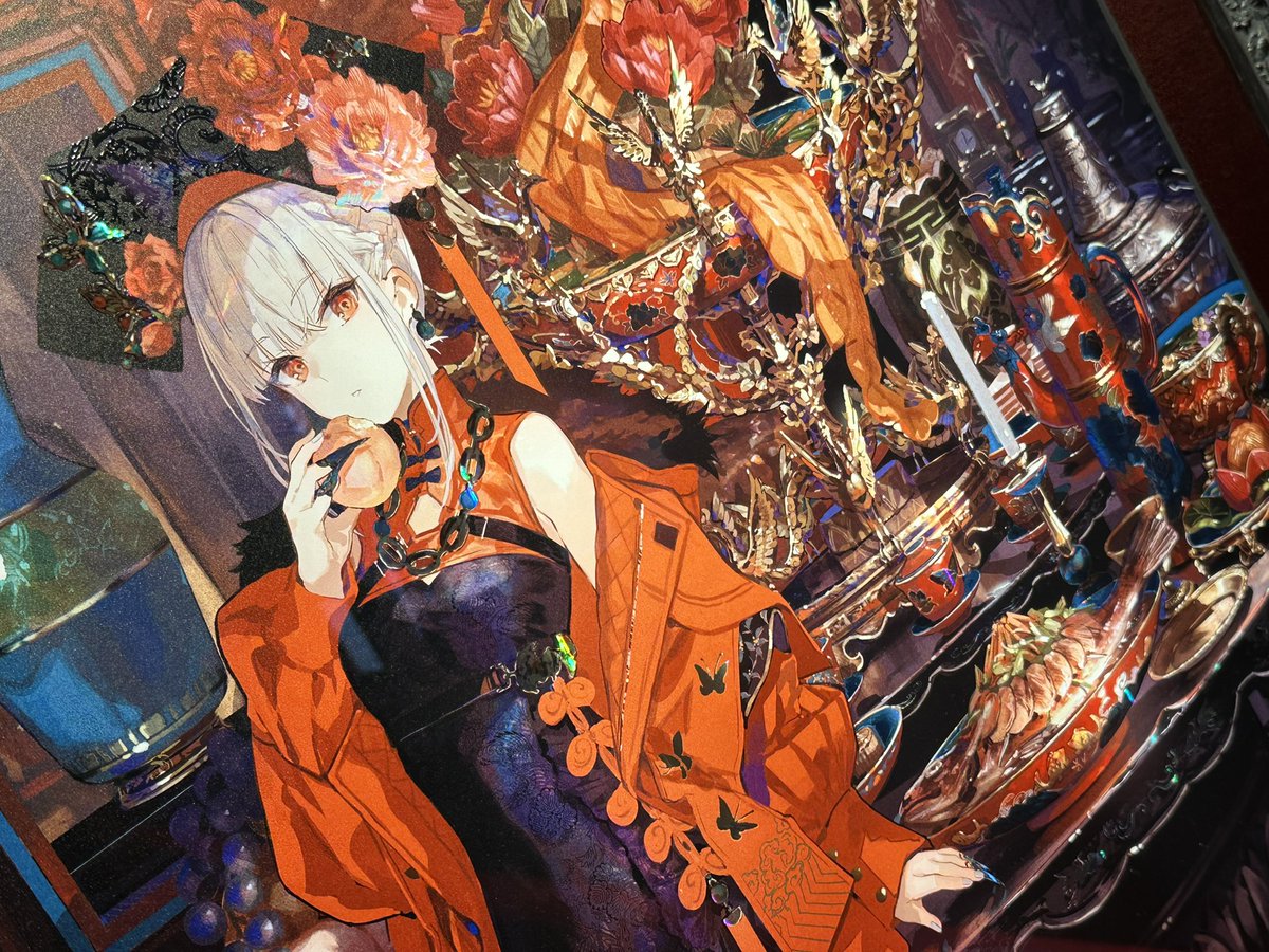MilkLab2022's tweet photo. 仕事を強制終了させて、藤ちょこさんのイラスト展へ
藤ちょこさんのイラストに囲まれる幸せ味わってきました。
お気に入りイラストは『仙桃』かな🍑
6/28まで開催なので是非

#祝彩巡礼 https://t.co/aXkEa9OZ9g
